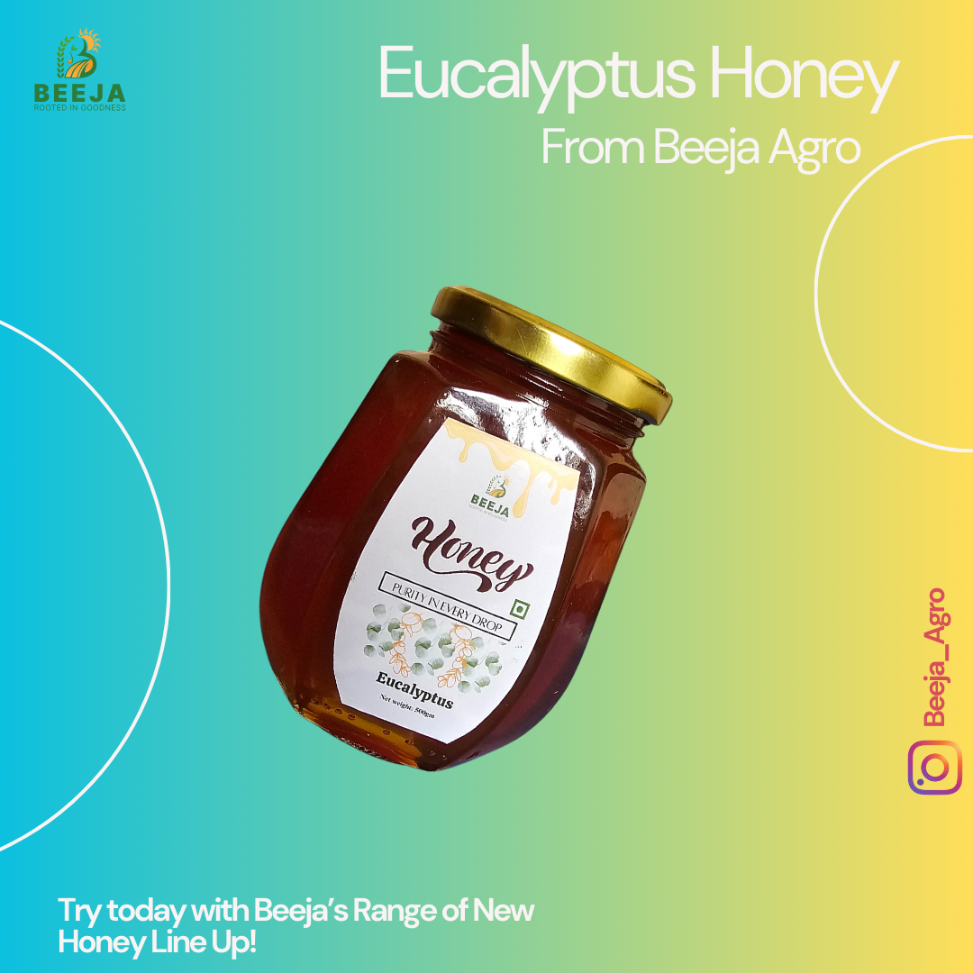 Beeja Agro Eucalyptus Honey (500g)