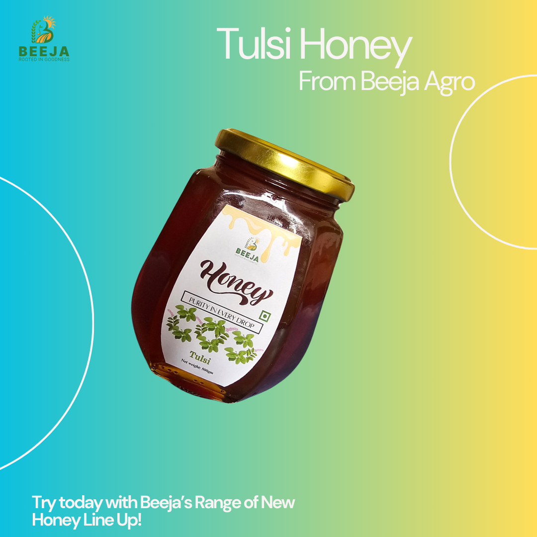 Beeja Agro Tulasi Honey (500g)