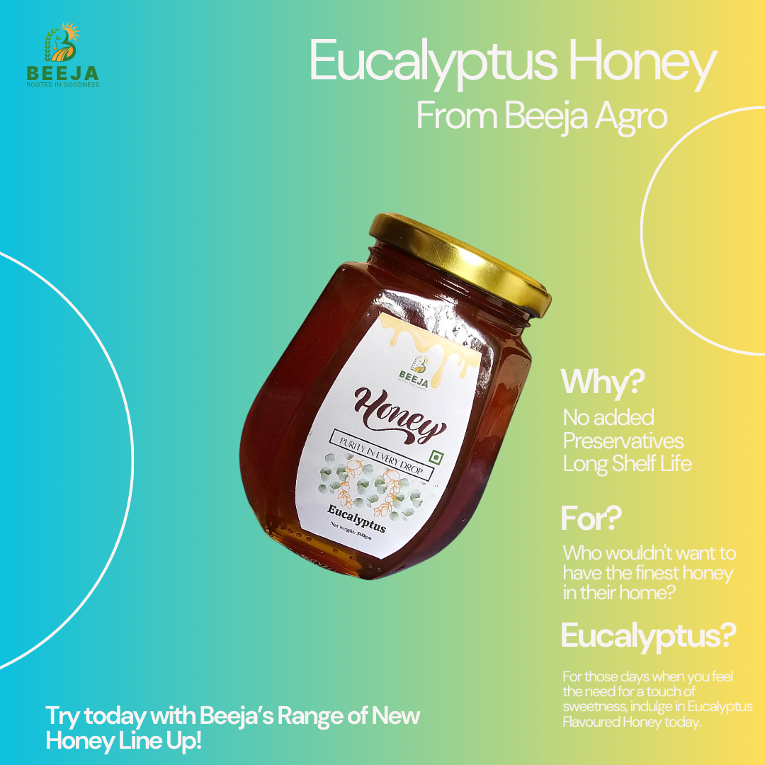 Beeja Agro Eucalyptus Honey (500g)