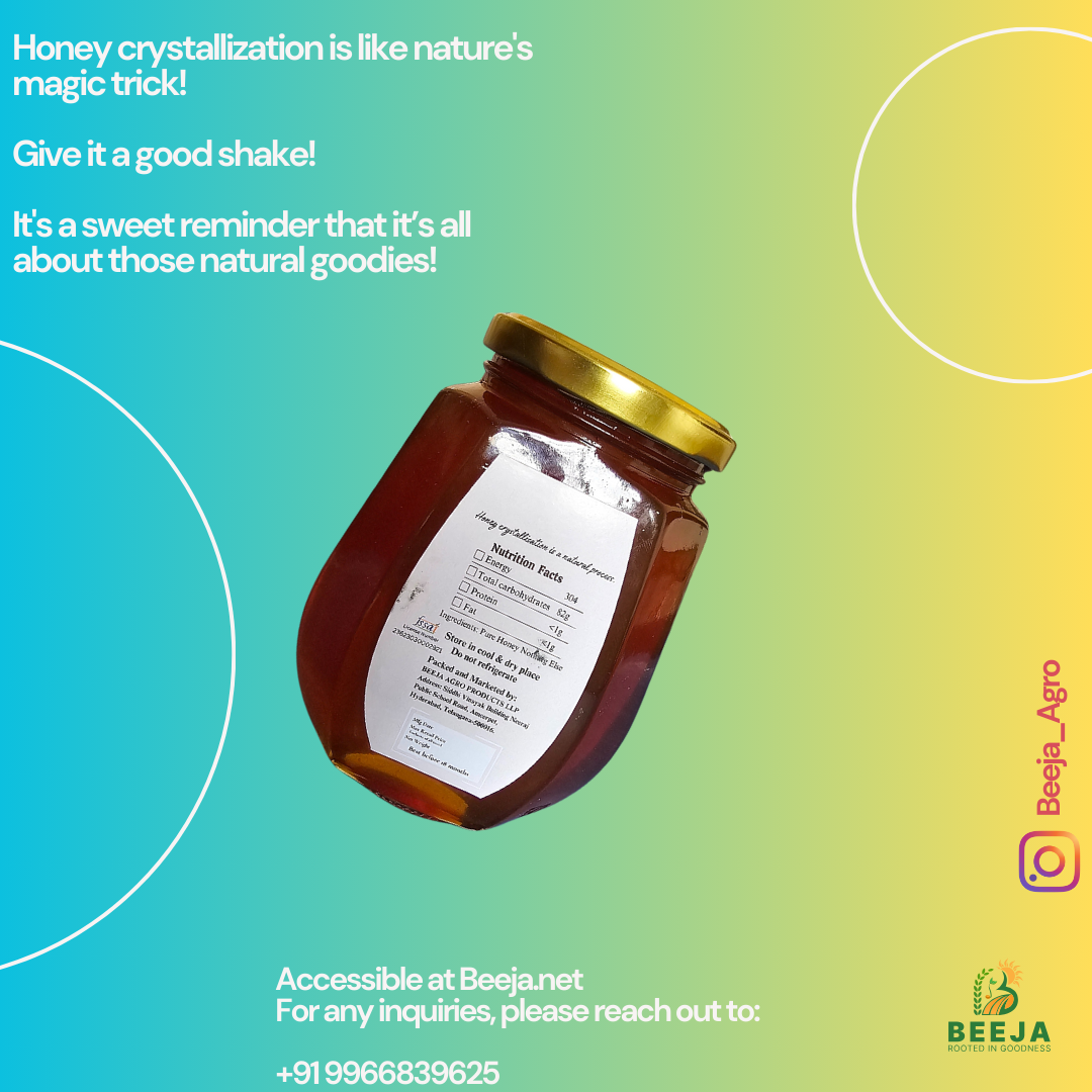 Beeja Agro Eucalyptus Honey (500g)